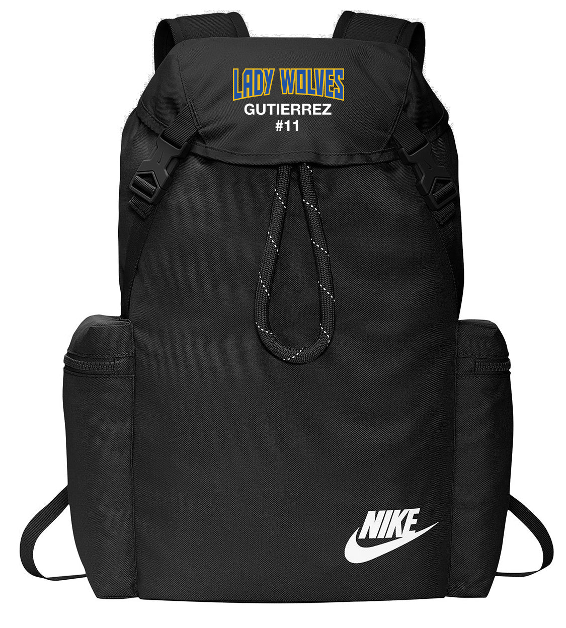 Embroidered Backpack - Golden State Print